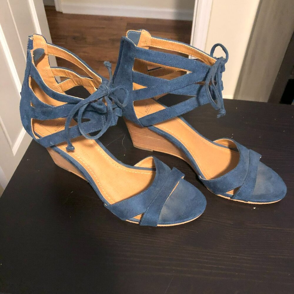 14th & Union Dark Teal summer sandals US 8.5